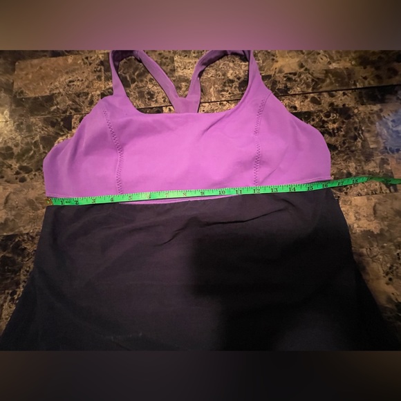 LULULEMON venus tank color inkwell and power purple size 8 - Picture 8 of 8